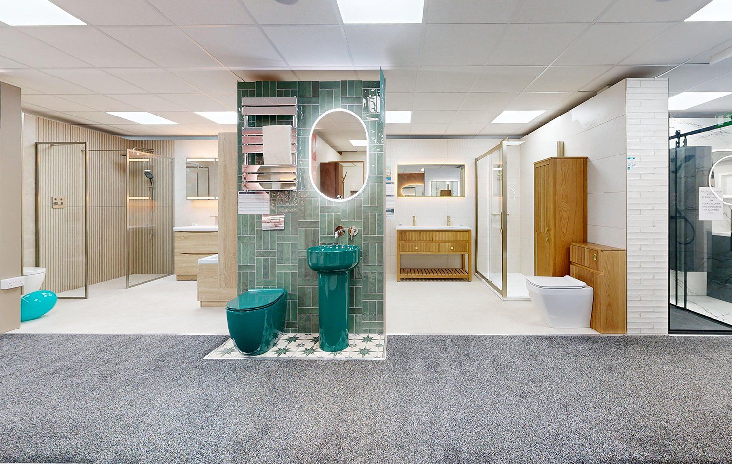 Easy Bathrooms & Tiles Bridgwater showroom