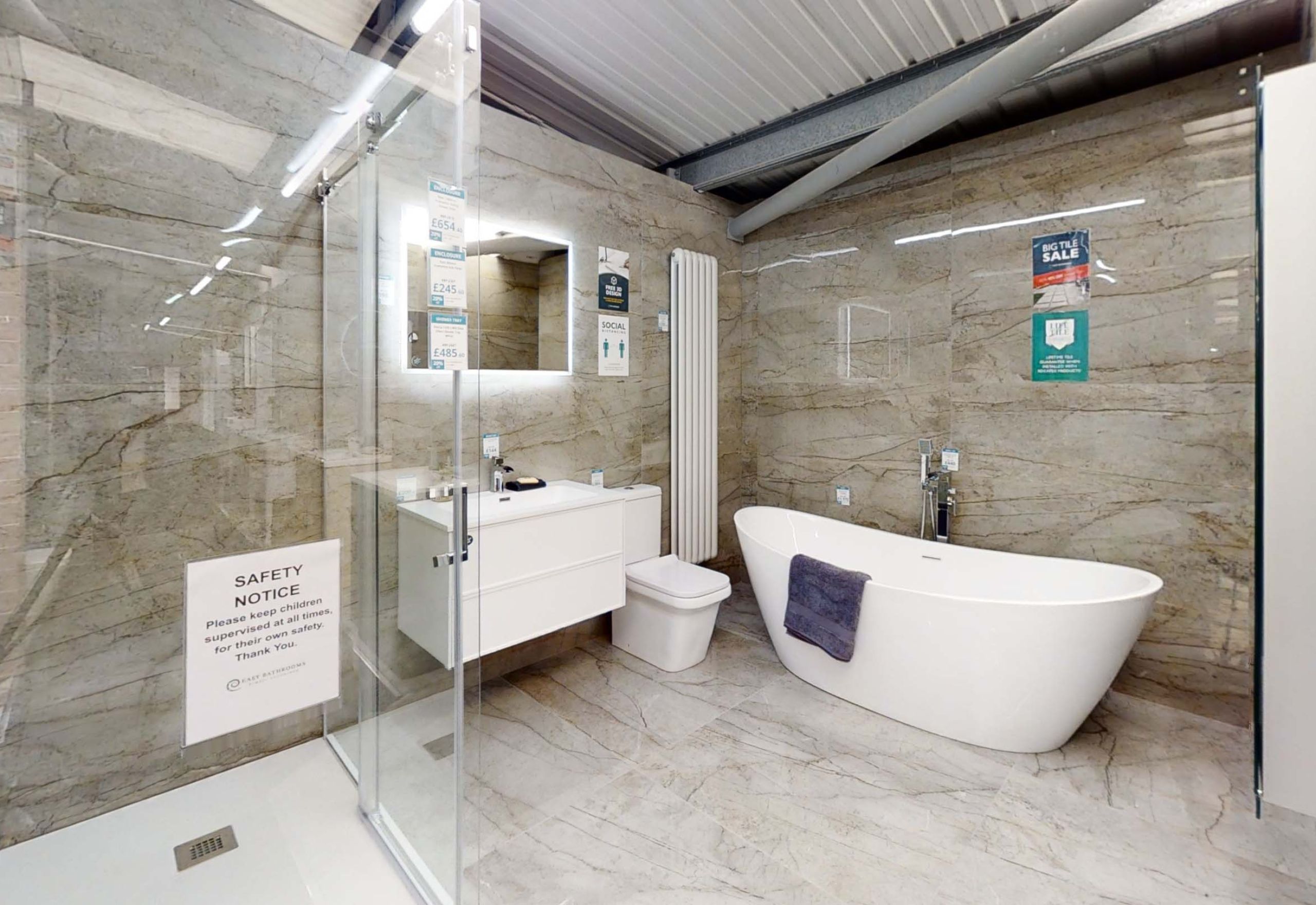 Billingshurst easy bathrooms showroom