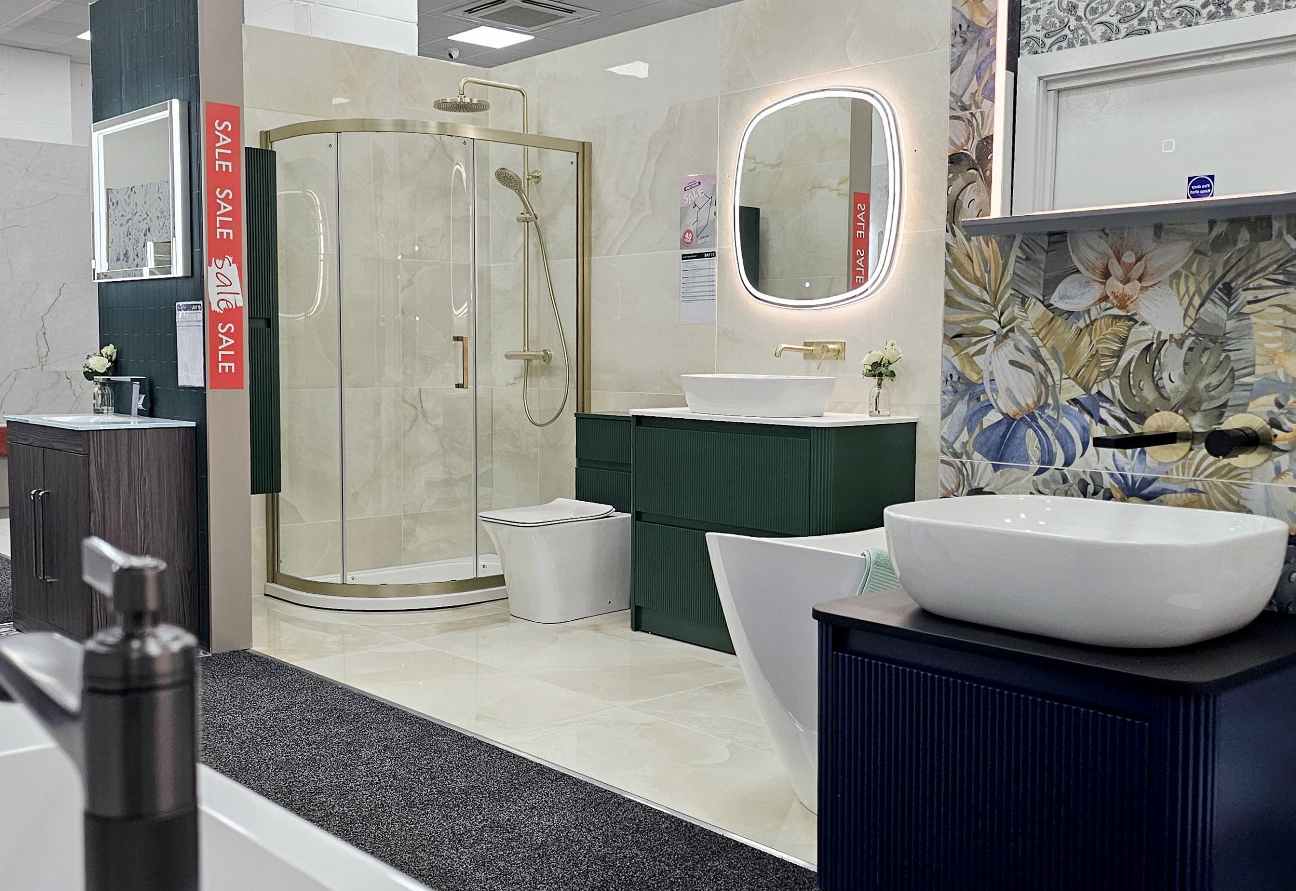 Easy Bathrooms & Tiles Weybridge Surrey Showroom