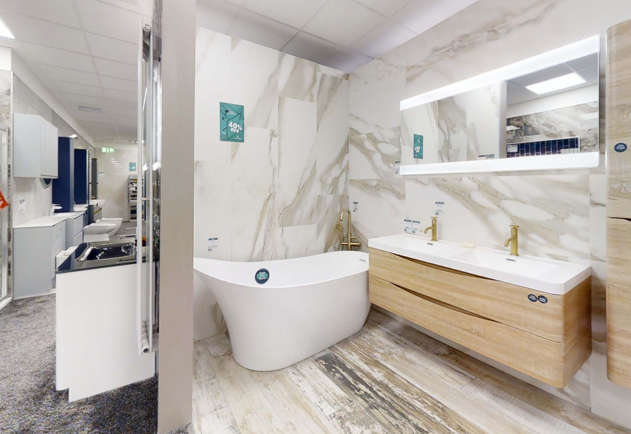 Stockton-on-Tees Easy Bathrooms Displays