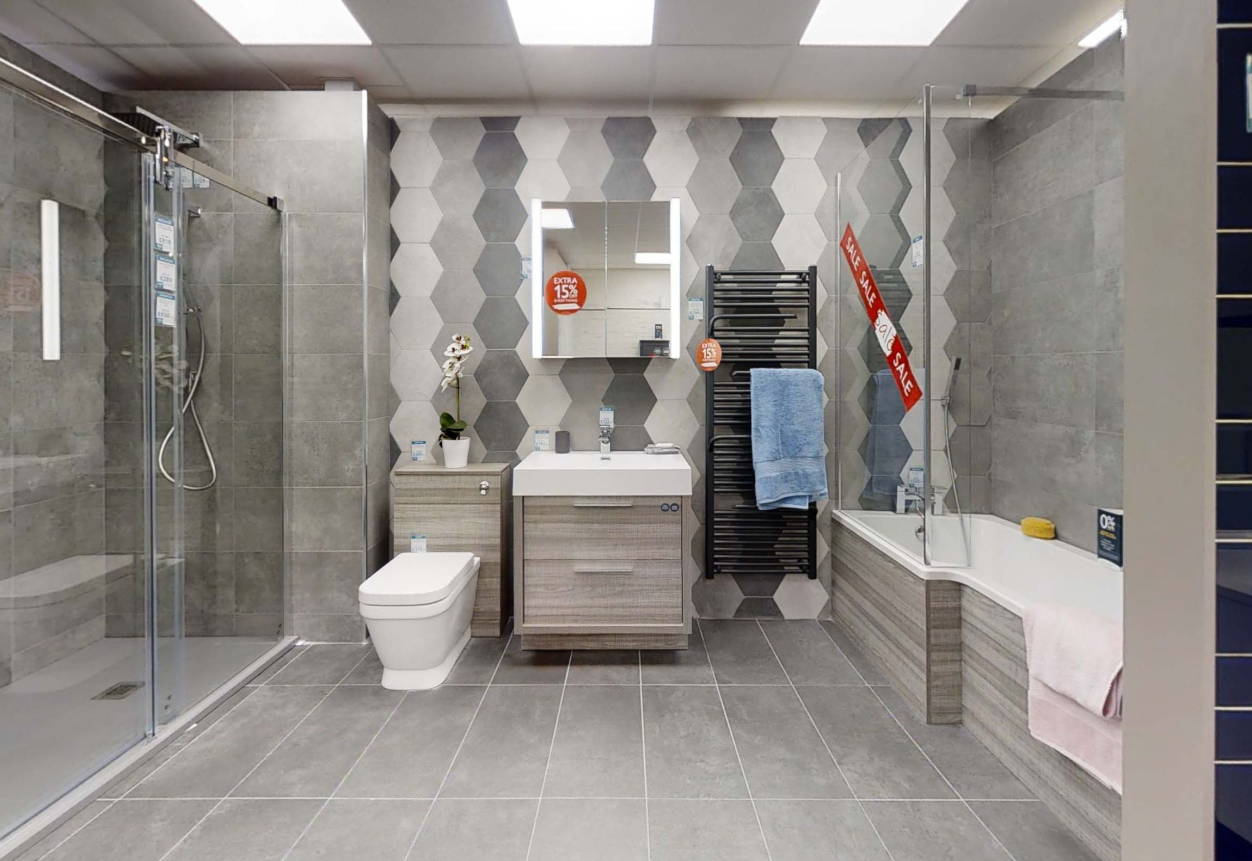 Chichester Bathrooms on display