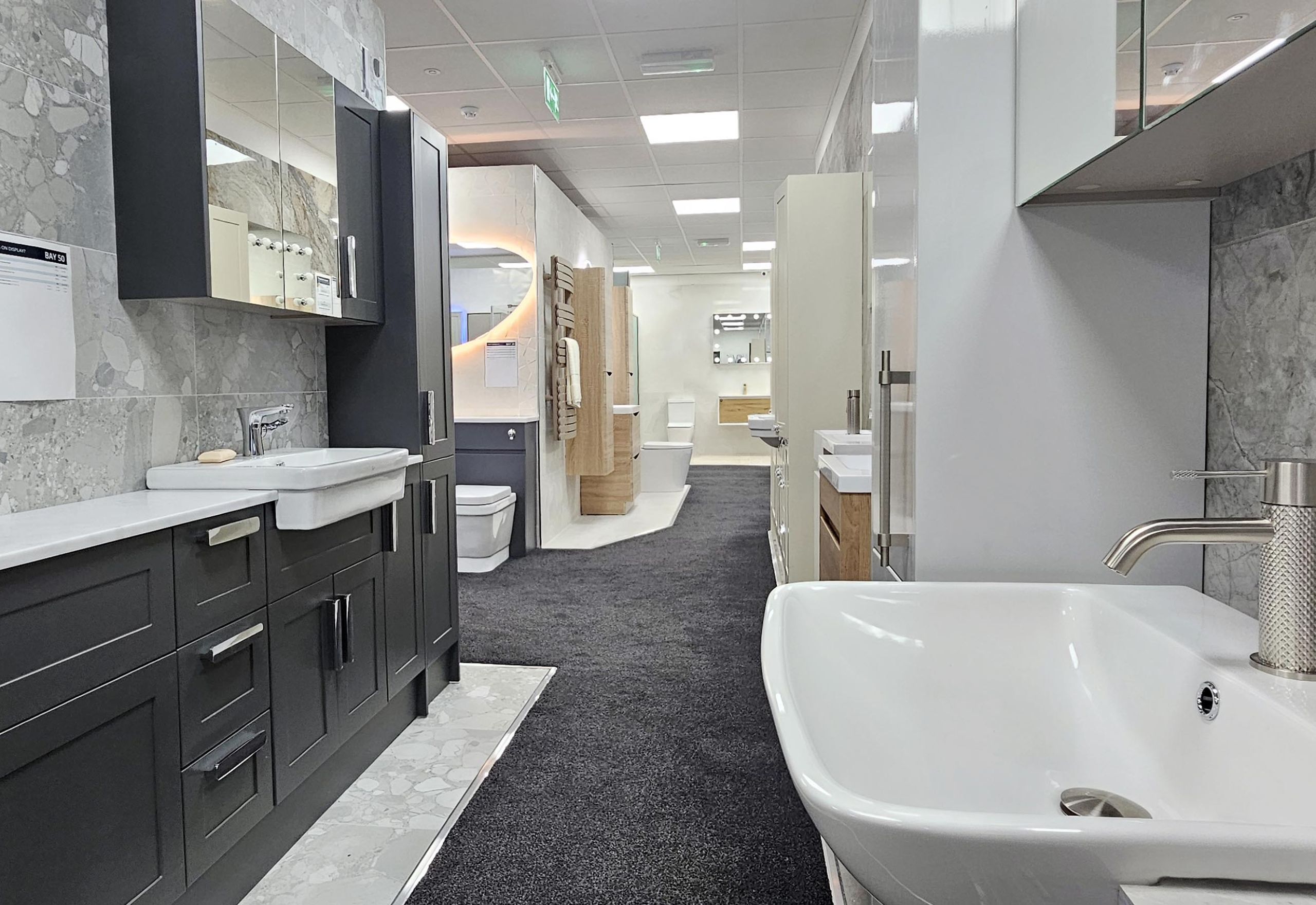Easy Bathrooms and Tiles Maidstone Showroom