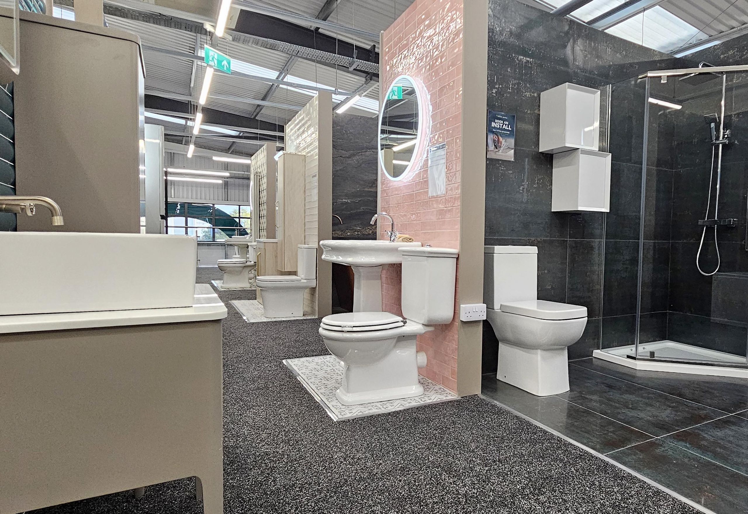 Easy Bathrooms & Tiles Cheltenham Bathroom Tile Showroom