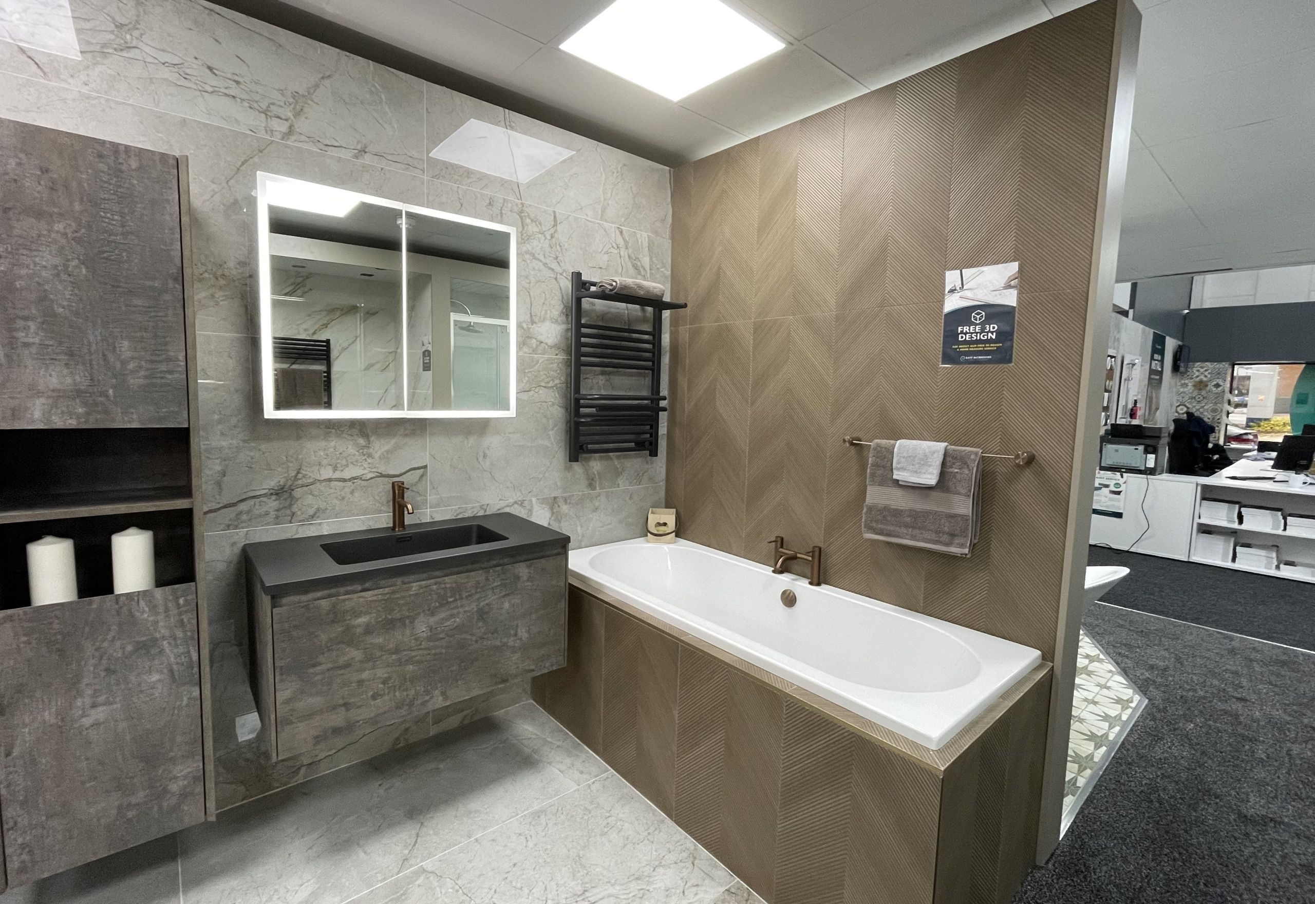 Easy Bathrooms & Tiles Cambridge | Easy Bathrooms Showroom